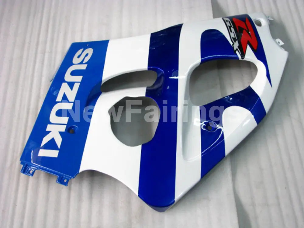 Blue White and Red Factory Style - GSX-R600 96-00 Fairing Kit