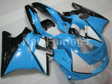 Cargar imagen en el visor de la galería, Blue and White Black Factory Style - CBR600 F2 91-94 Fairing Kit