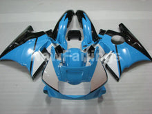Cargar imagen en el visor de la galería, Blue and White Black Factory Style - CBR600 F2 91-94 Fairing Kit