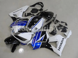 Blue and White Black Factory Style - CBR600RR 13-23 Fairing Kit
