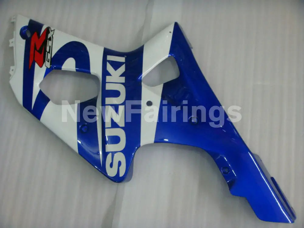 Blue and White Black Factory Style - GSX-R1000 00-02 Fairing Kit