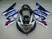 Cargar imagen en el visor de la galería, Blue and White Black Factory Style - GSX-R1000 00-02 Fairing Kit