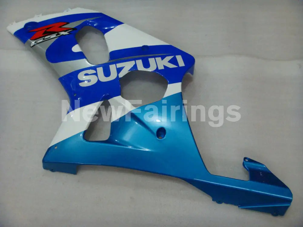 Blue White and Black Factory Style - GSX-R1000 00-02 Fairing Kit