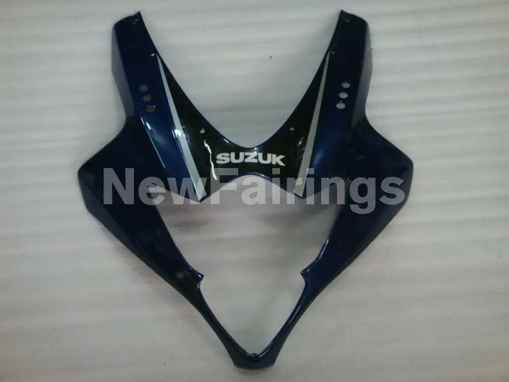 Blue and White Black Factory Style - GSX-R1000 05-06 Fairing Kit