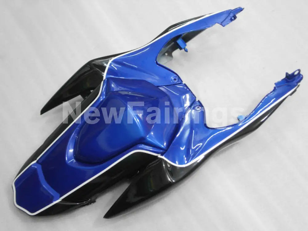 Blue and White Black Factory Style - GSX-R1000 09-16 Fairing Kit