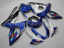 Cargar imagen en el visor de la galería, Blue and White Black Factory Style - GSX-R1000 09-16 Fairing Kit