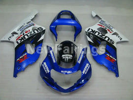 Blue and White Black MOTUL - GSX-R600 01-03 Fairing Kit