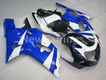 Cargar imagen en el visor de la galería, Blue and White No decals - GSX-R600 01-03 Fairing Kit