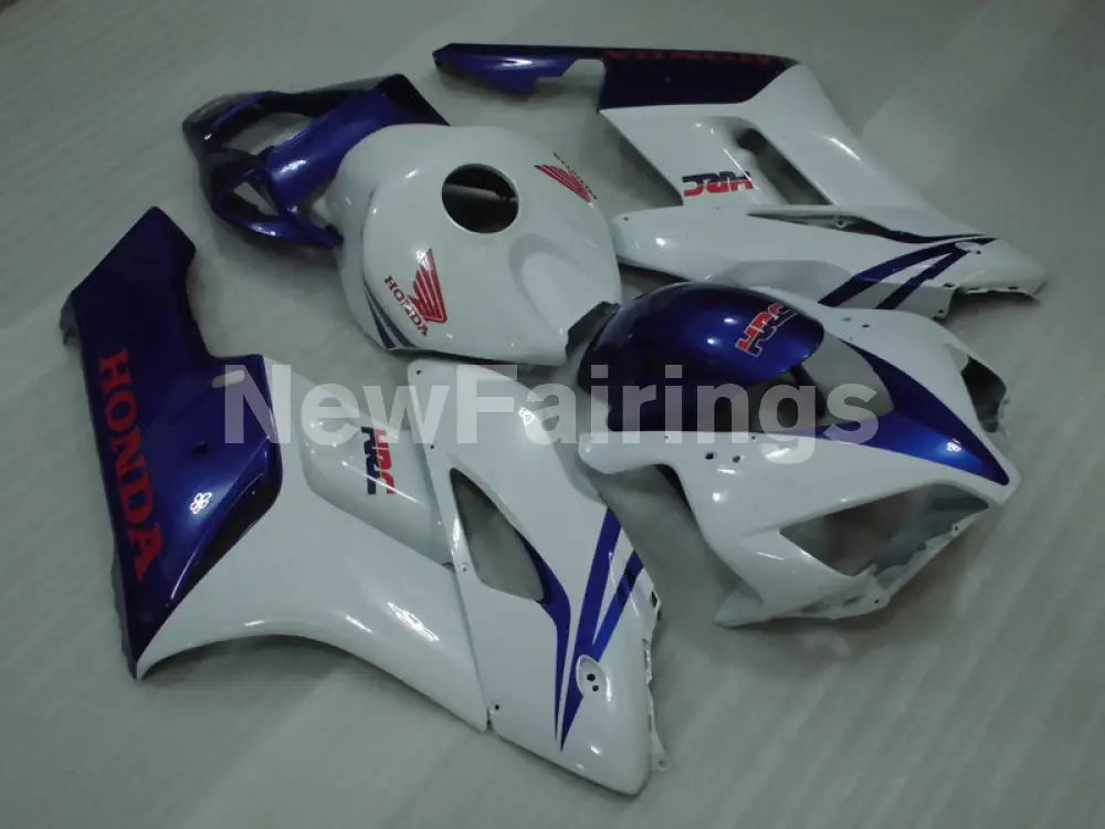 Blue White Factory Style - CBR1000RR 04-05 Fairing Kit
