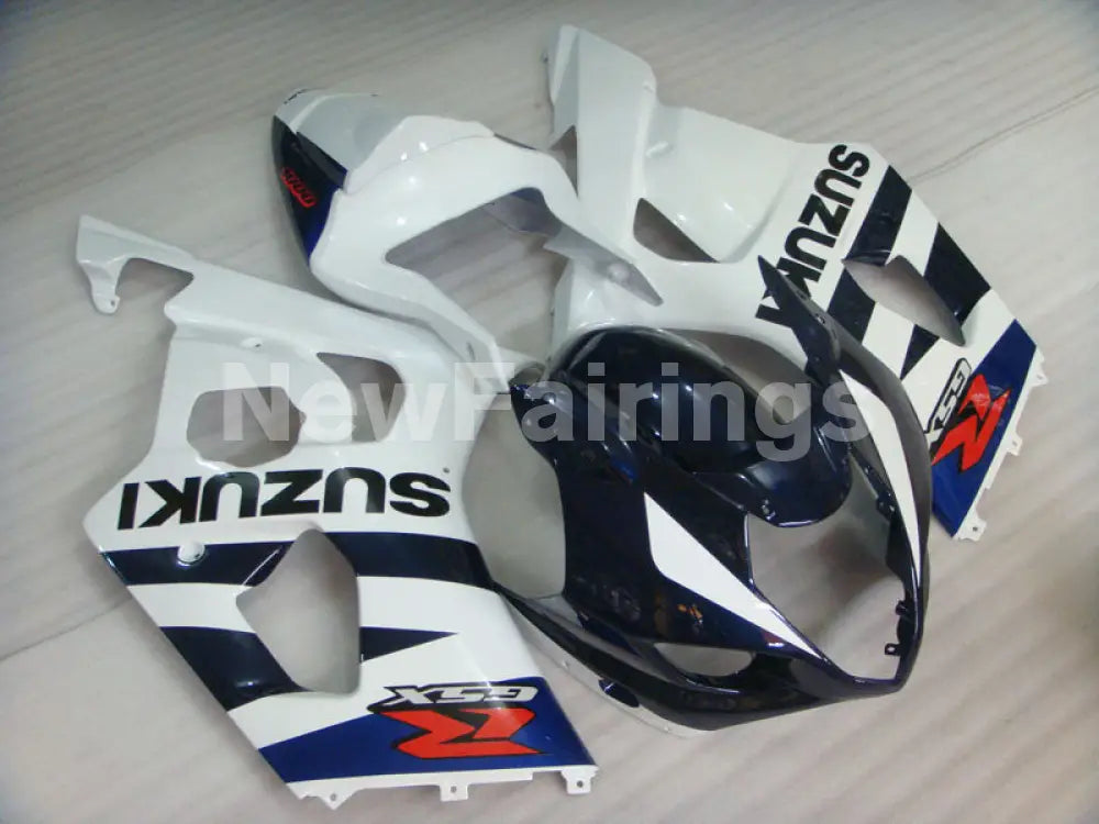 Blue White Factory Style - GSX-R1000 03-04 Fairing Kit