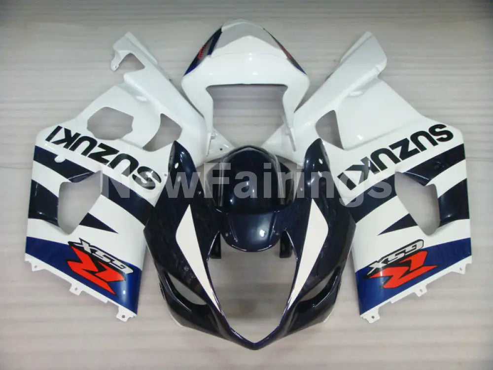 Blue White Factory Style - GSX-R1000 03-04 Fairing Kit