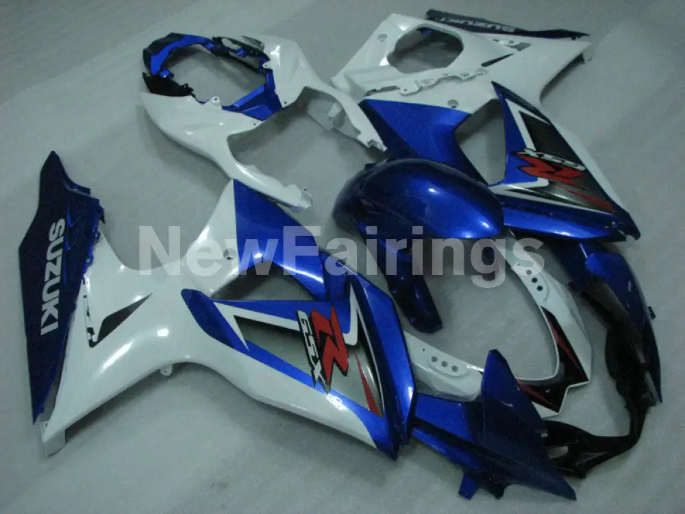 Blue White Factory Style - GSX-R1000 09-16 Fairing Kit