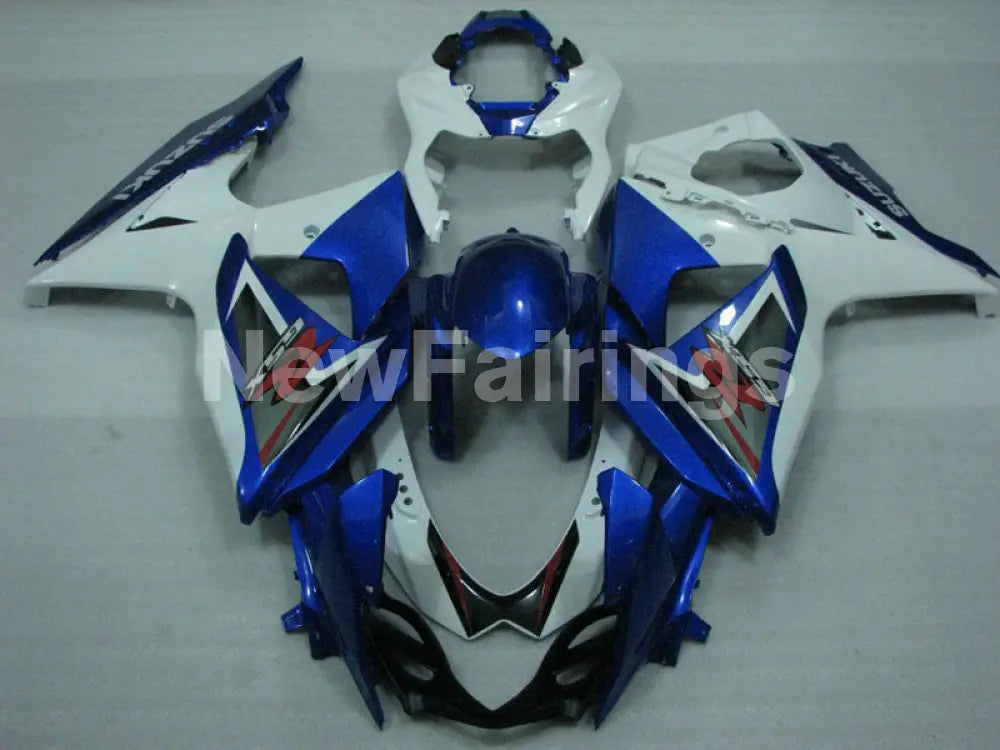 Blue White Factory Style - GSX-R1000 09-16 Fairing Kit