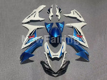Cargar imagen en el visor de la galería, Blue White Factory Style - GSX-R600 11-24 Fairing Kit