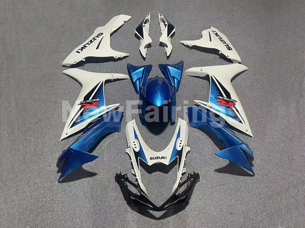 Blue White Factory Style - GSX-R750 11-24 Fairing Kit