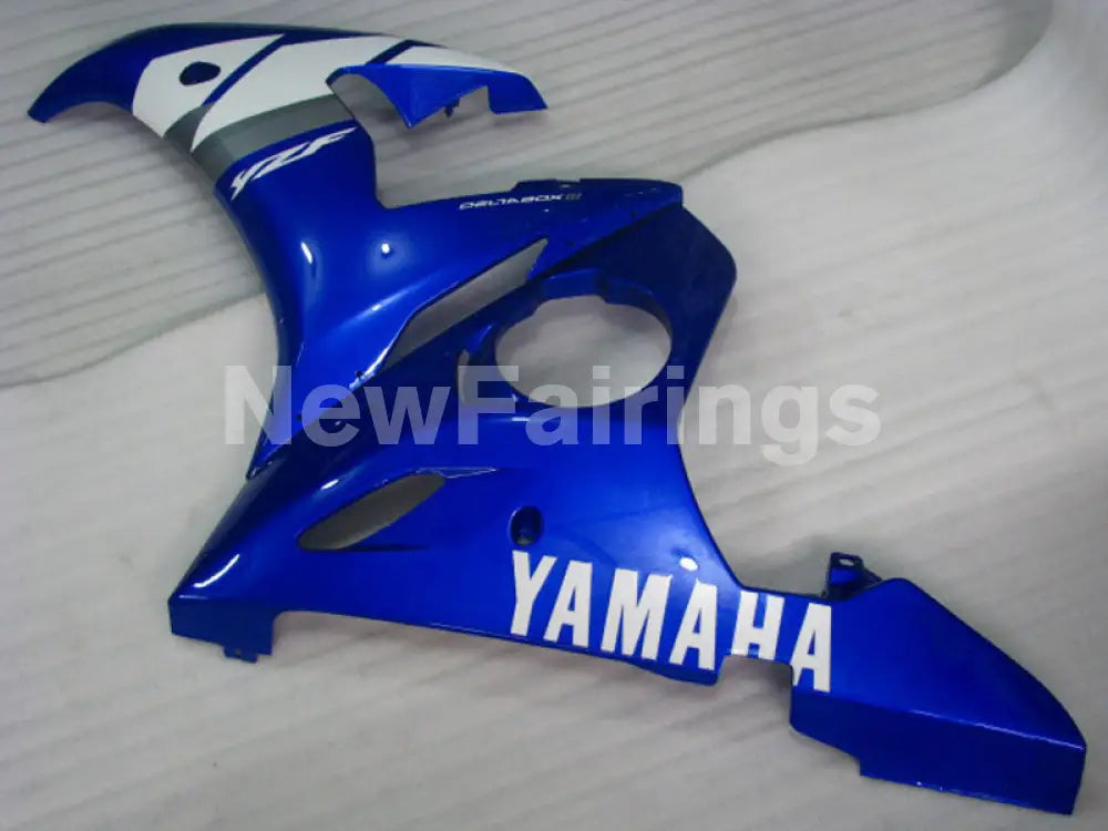 Blue White Factory Style - YZF-R6 03-04 Fairing Kit