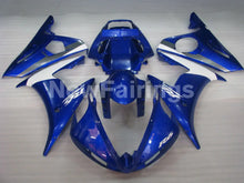 Cargar imagen en el visor de la galería, Blue White Factory Style - YZF-R6 03-04 Fairing Kit