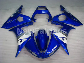 Blue White Factory Style - YZF-R6 05 Fairing Kit