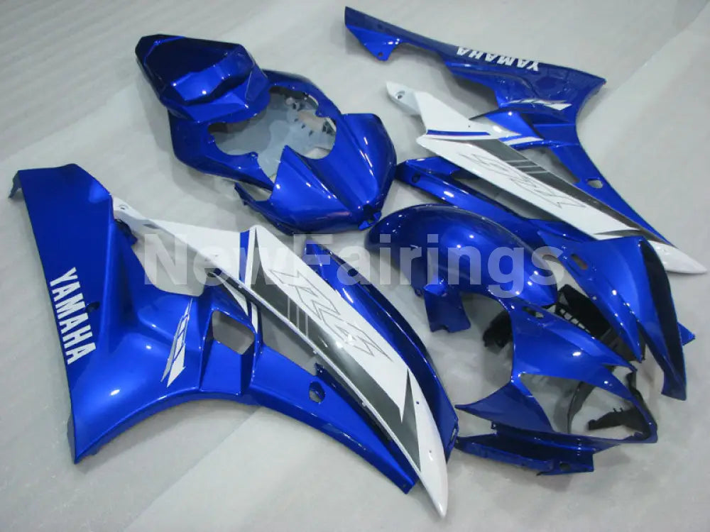 Blue White Factory Style - YZF-R6 06-07 Fairing Kit