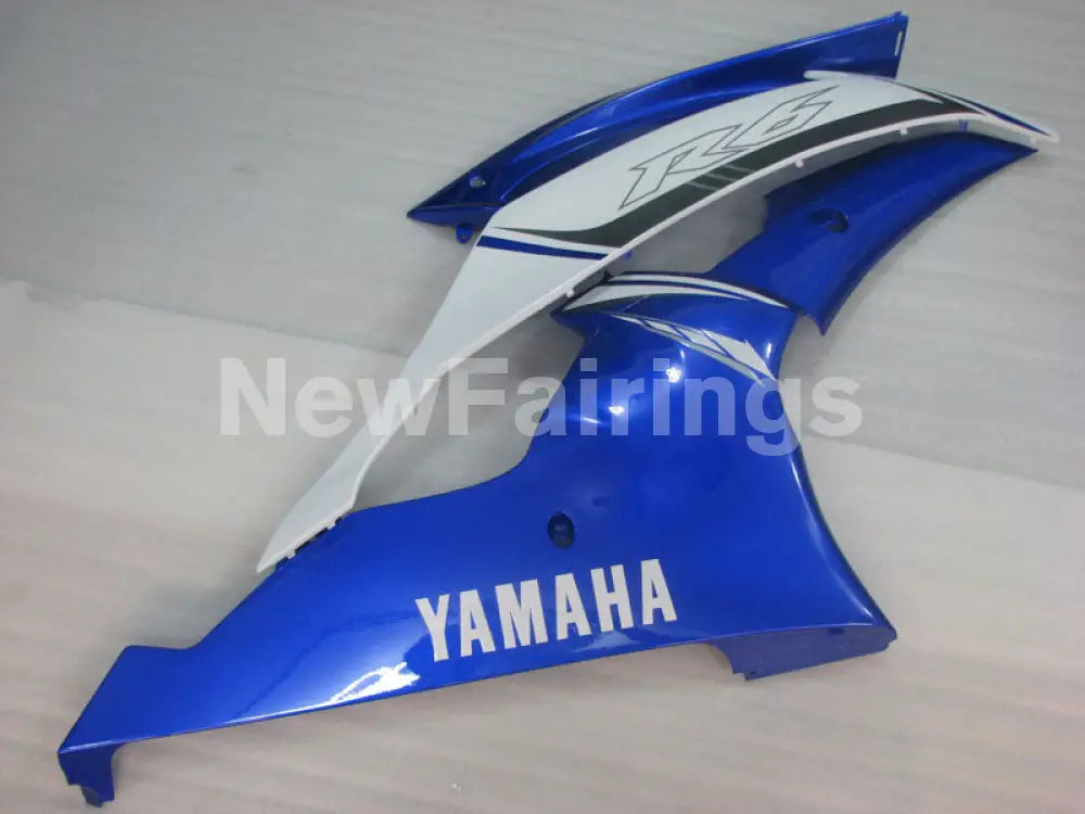 Blue White Factory Style - YZF-R6 08-16 Fairing Kit
