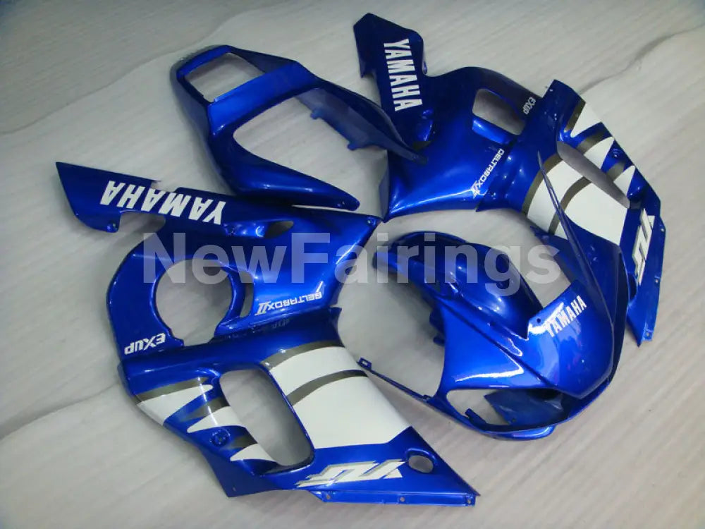 Blue White Factory Style - YZF-R6 98-02 Fairing Kit