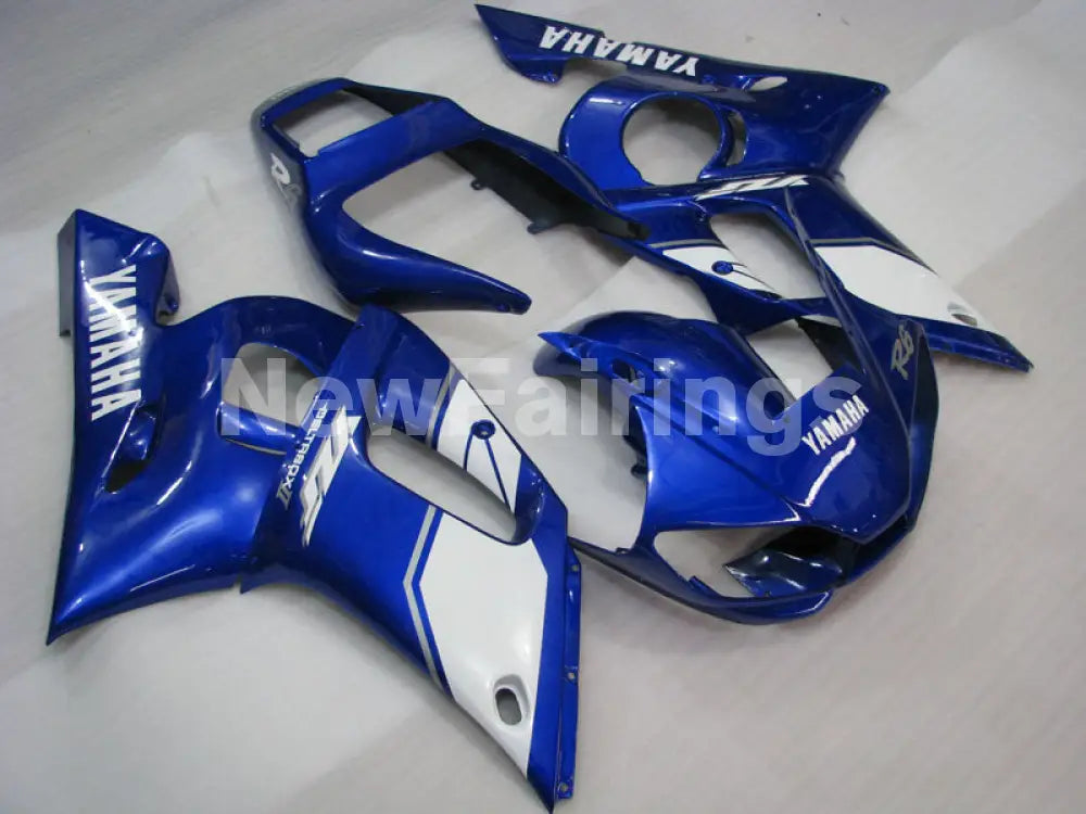 Blue White Factory Style - YZF-R6 98-02 Fairing Kit