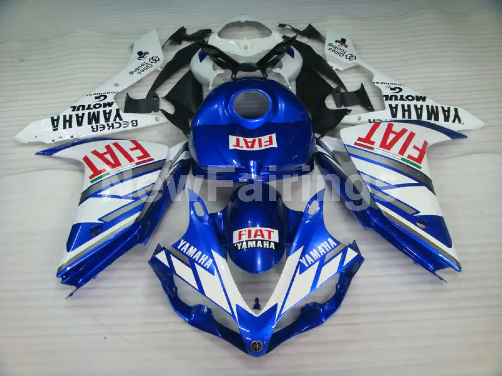 Blue White FIAT - YZF-R1 07-08 Fairing Kit