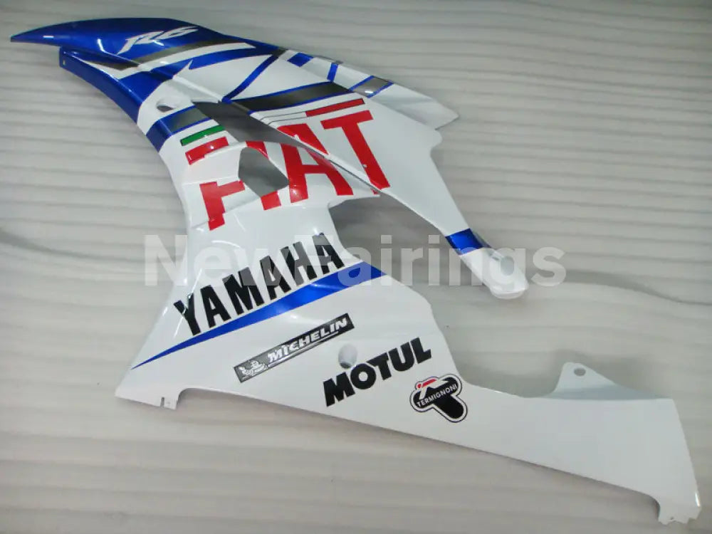 Blue White FIAT - YZF-R6 06-07 Fairing Kit