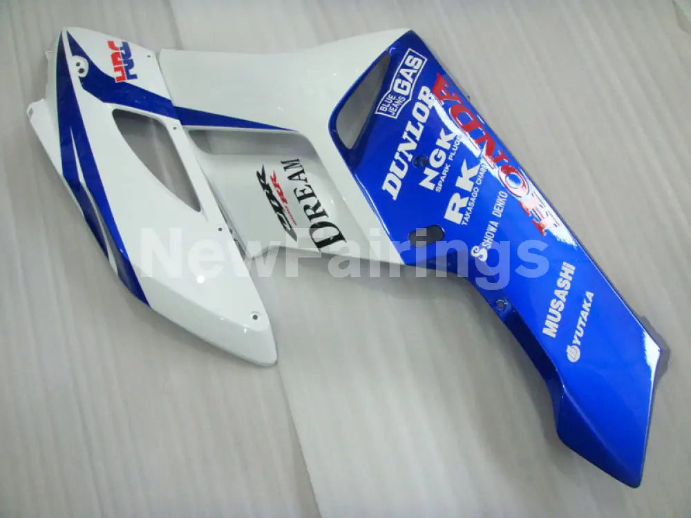 Blue and White HRC - CBR1000RR 04-05 Fairing Kit