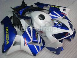 Blue and White HRC - CBR600RR 05-06 Fairing Kit