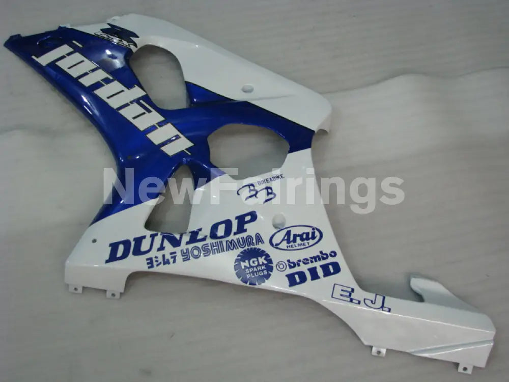 Blue and White Jordan - GSX-R1000 00-02 Fairing Kit