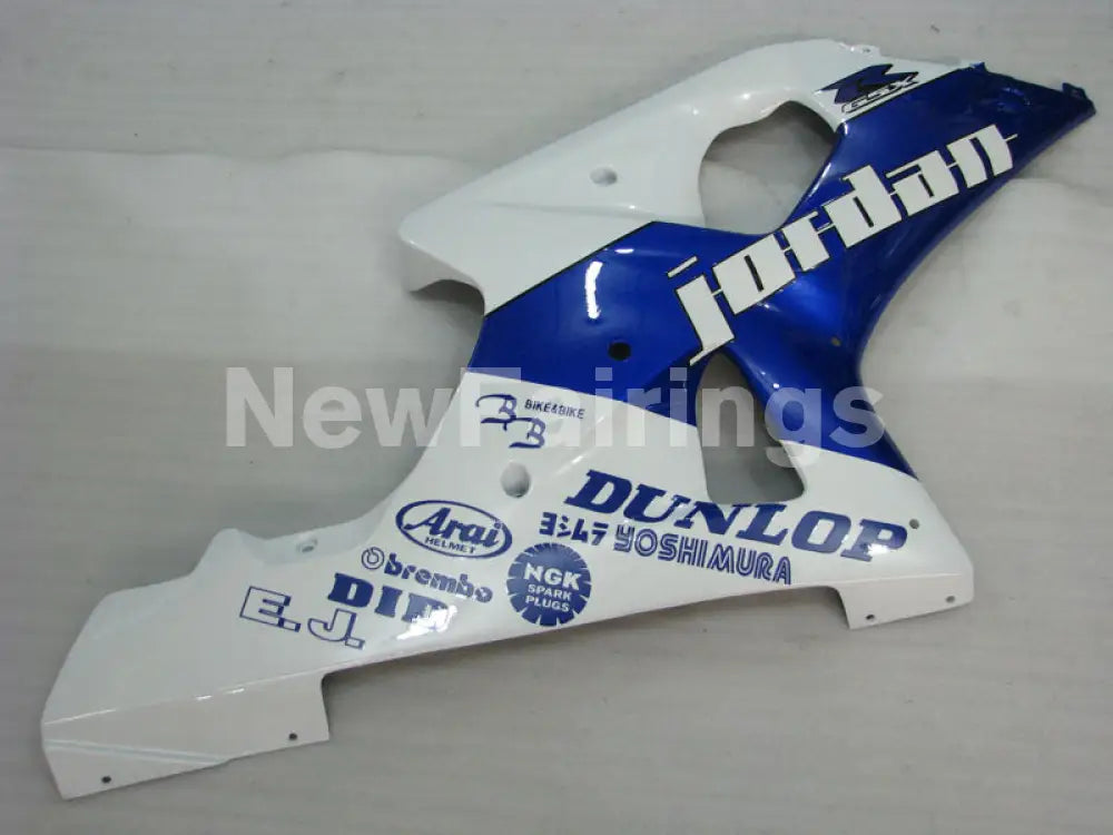 Blue and White Jordan - GSX-R1000 00-02 Fairing Kit