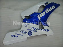 Cargar imagen en el visor de la galería, Blue and White Jordan - GSX-R600 01-03 Fairing Kit