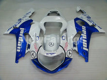Cargar imagen en el visor de la galería, Blue and White Jordan - GSX-R600 01-03 Fairing Kit
