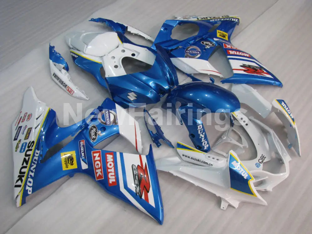 Blue and White MOTUL - GSX-R1000 09-16 Fairing Kit