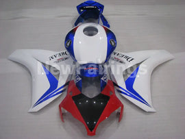 Blue and White Red Factory Style - CBR1000RR 08-11 Fairing Kit