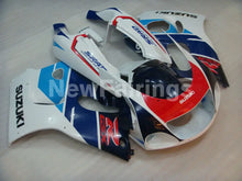 Cargar imagen en el visor de la galería, Blue and White Red Factory Style - GSX-R600 96-00 Fairing Kit