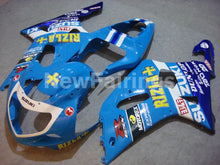 Cargar imagen en el visor de la galería, Blue and White Rizla - GSX-R600 01-03 Fairing Kit