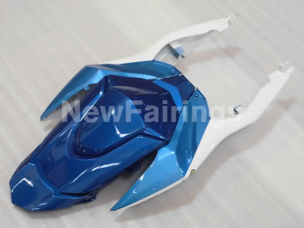 Blue and White ROCKSTAR - GSX-R1000 09-16 Fairing Kit
