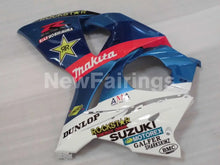 Cargar imagen en el visor de la galería, Blue and White ROCKSTAR - GSX-R1000 09-16 Fairing Kit