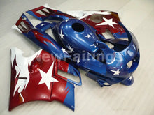 Cargar imagen en el visor de la galería, Blue and Wine Red Star - CBR600 F2 91-94 Fairing Kit