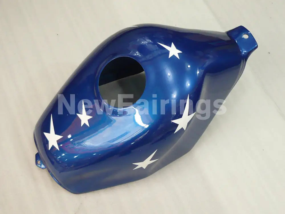 Blue and Wine Red Star - CBR600 F2 91-94 Fairing Kit