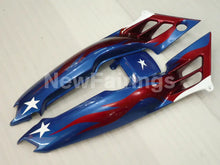 Cargar imagen en el visor de la galería, Blue and Wine Red Star - CBR600 F2 91-94 Fairing Kit