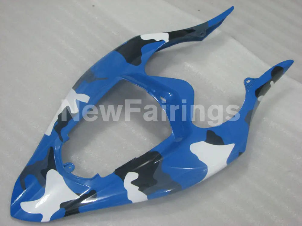 Blue with White Factory Style - YZF-R1 04-06 Fairing Kit