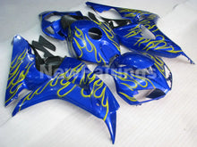 Cargar imagen en el visor de la galería, Blue and Yellow Flame - CBR1000RR 06-07 Fairing Kit