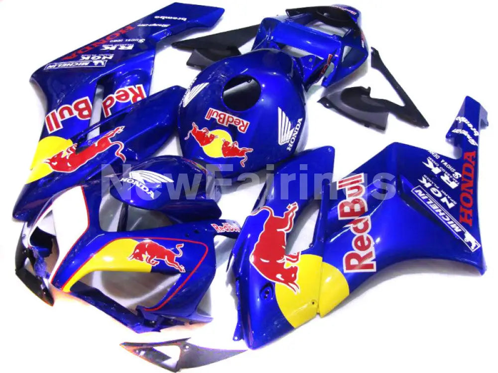 Blue and Yellow Red Bull - CBR1000RR 04-05 Fairing Kit
