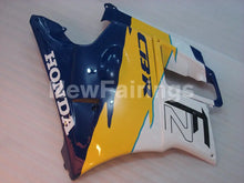 Cargar imagen en el visor de la galería, Blue and Yellow White Factory Style - CBR600 F2 91-94 Fairing Kit