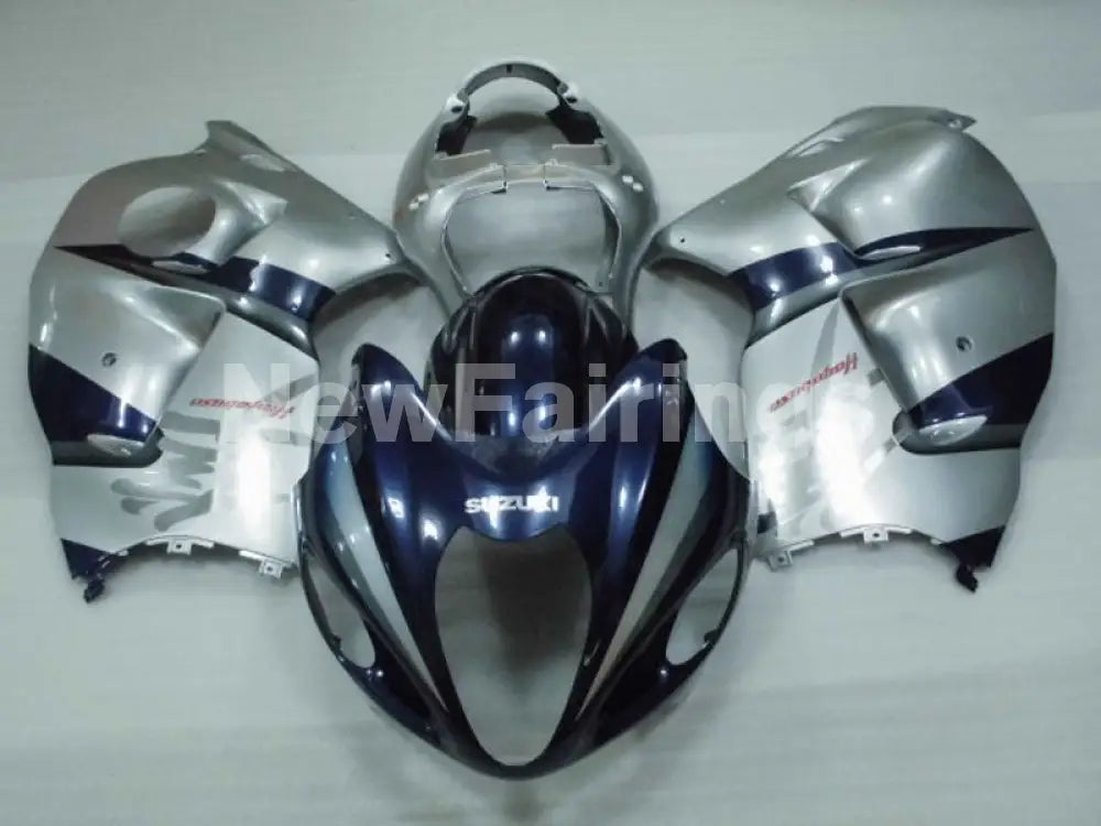 Deep Blue and Silver Factory Style - GSX1300R Hayabusa 99-07 Fairing Kit