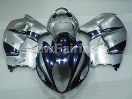 Deep Blue and Silver Factory Style - GSX1300R Hayabusa 99-07 Fairing Kit