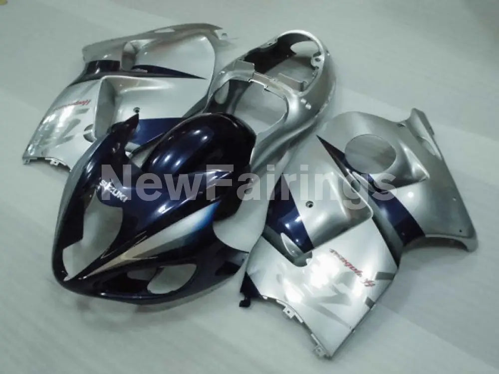 Deep Blue and Silver Factory Style - GSX1300R Hayabusa 99-07 Fairing Kit